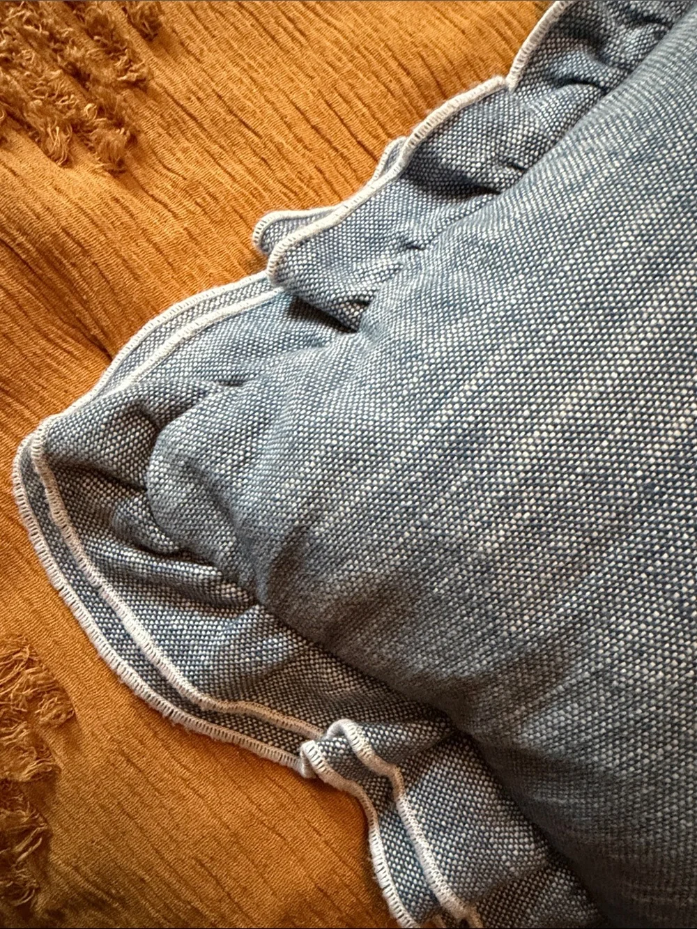 Magaschoni blue chambray